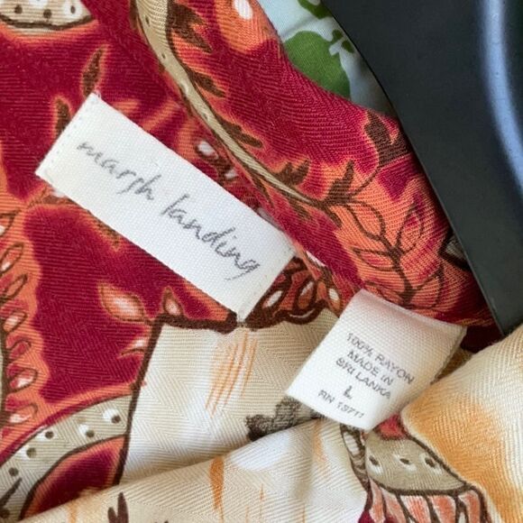 Marsh Landing Short-sleeve Shirt, Size-L - Picture 6 of 6